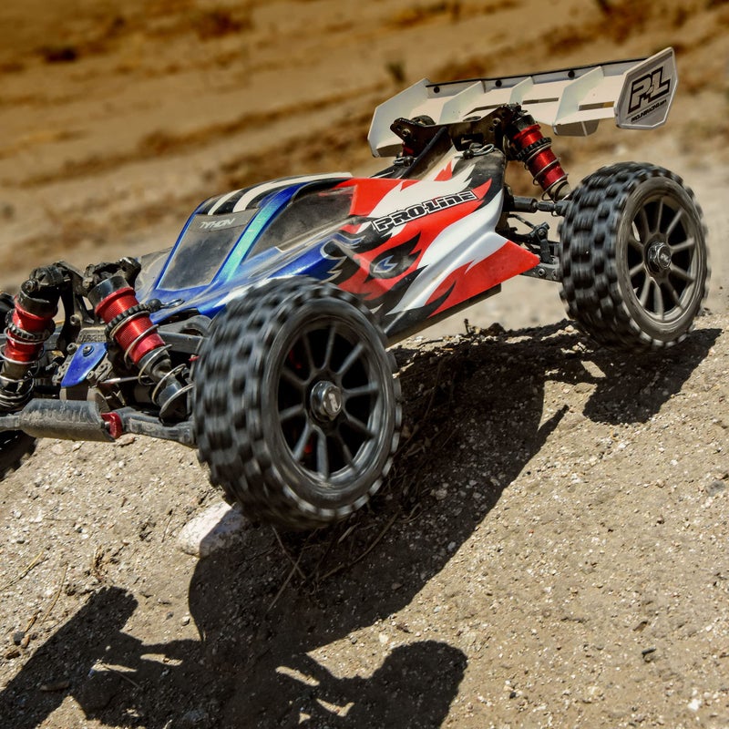 برو-لاين ريسينج إطارات Pro-line Racing Badlands MX M2 1/8 MTD Mach 10 عجلات سوداء F/R PRO906721 RC - Image 4